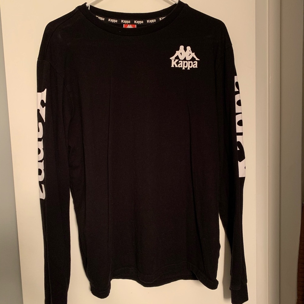 Kappa Authentic Ruiz Long Sleeve Shirt Black